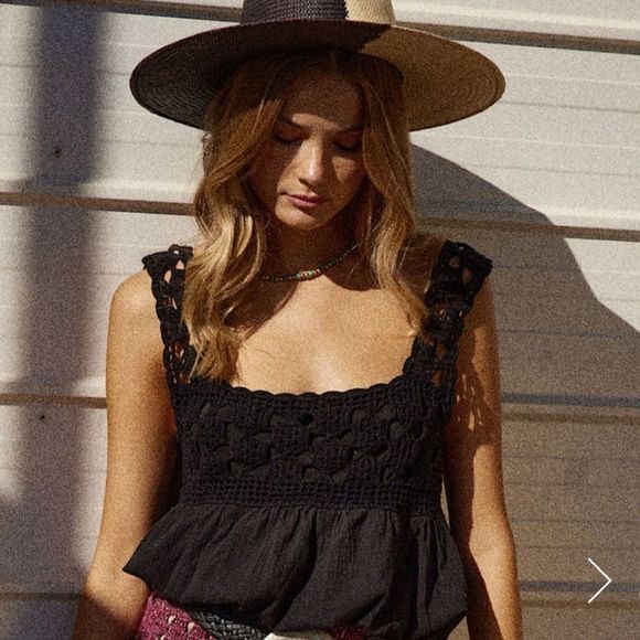 Chasing Unicorns Black Camisole - Picture 1 of 7